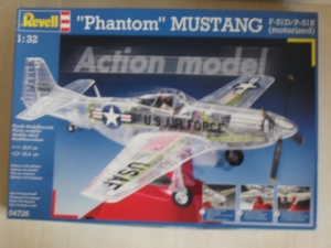 REVELL 1/32 04726 F-51D/P-51K PHANTOM MUSTANG